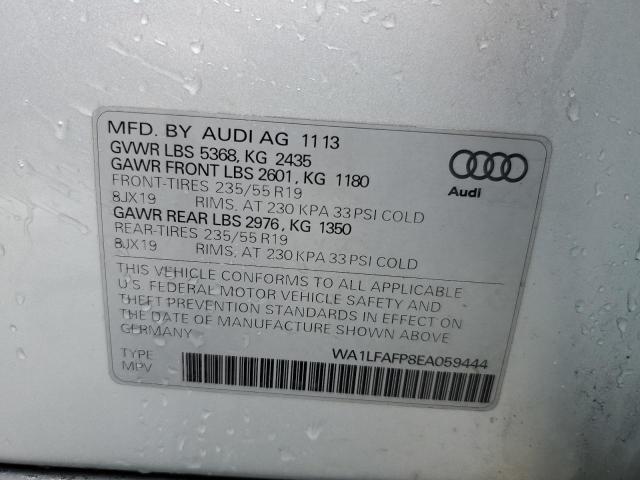 Photo 12 VIN: WA1LFAFP8EA059444 - AUDI Q5 