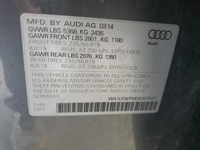 Photo 12 VIN: WA1LFAFP8EA097997 - AUDI Q5 