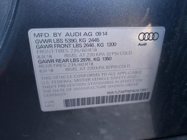 Photo 9 VIN: WA1LFAFP8FA041981 - AUDI Q5 PREMIUM 