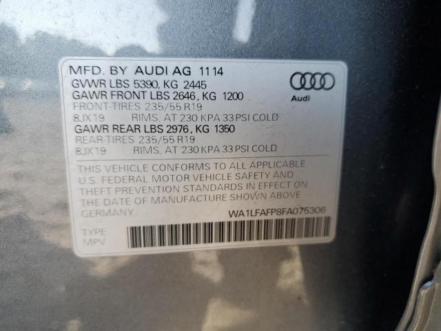 Photo 13 VIN: WA1LFAFP8FA075306 - AUDI Q5 PREMIUM 