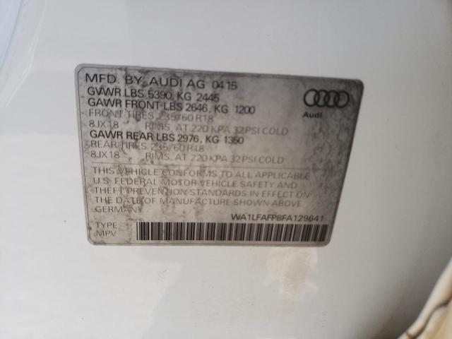 Photo 13 VIN: WA1LFAFP8FA129641 - AUDI Q5 