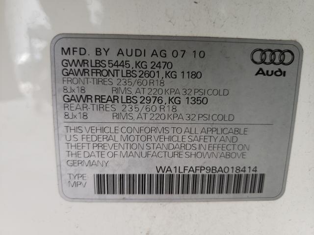 Photo 9 VIN: WA1LFAFP9BA018414 - AUDI Q5 