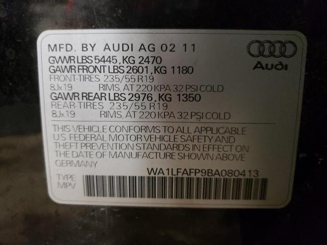 Photo 9 VIN: WA1LFAFP9BA080413 - AUDI Q5 PREMIUM 