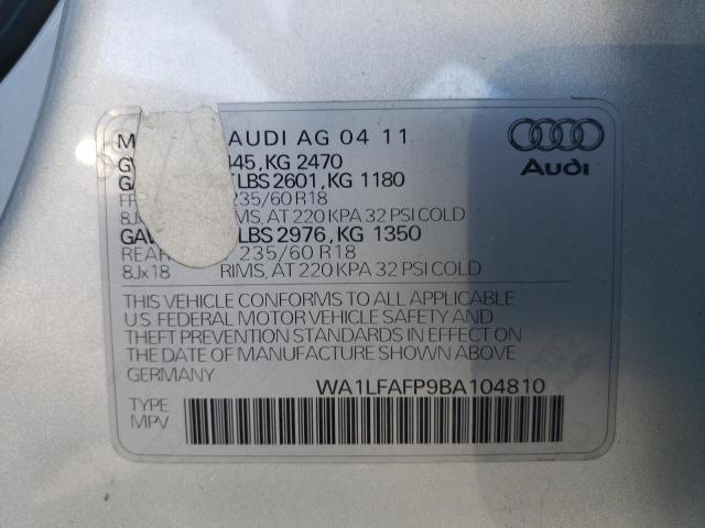 Photo 12 VIN: WA1LFAFP9BA104810 - AUDI Q5 PREMIUM 