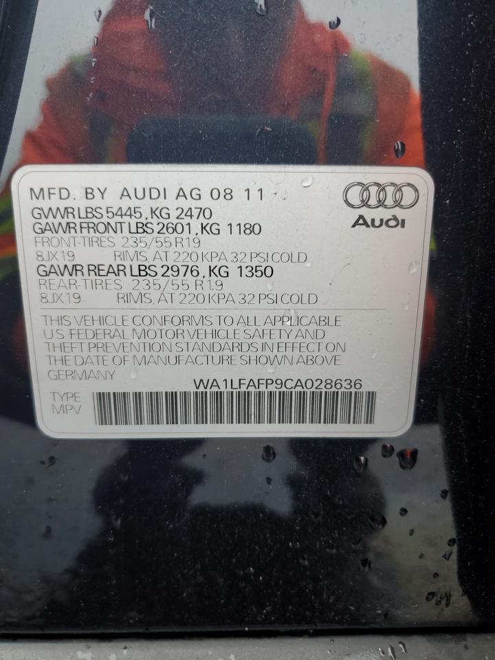 Photo 12 VIN: WA1LFAFP9CA028636 - AUDI Q5 