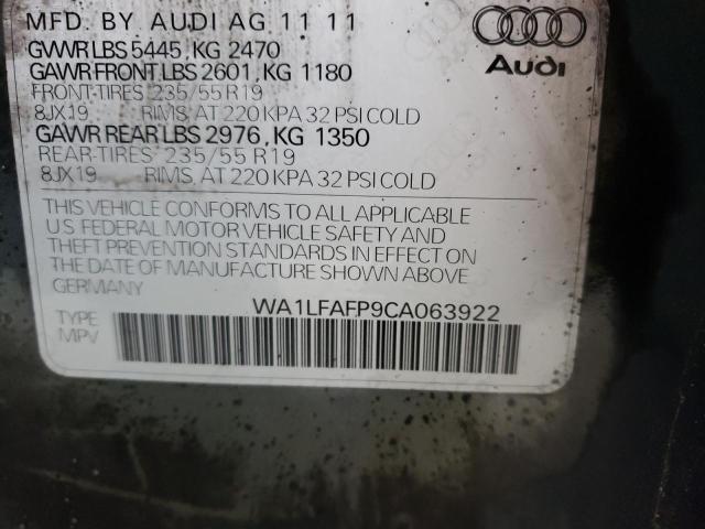 Photo 9 VIN: WA1LFAFP9CA063922 - AUDI Q5 