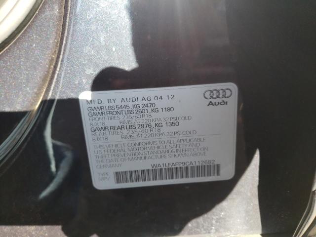 Photo 12 VIN: WA1LFAFP9CA112682 - AUDI Q5 