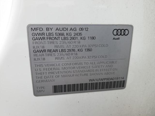 Photo 12 VIN: WA1LFAFP9DA019114 - AUDI Q5 