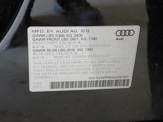 Photo 12 VIN: WA1LFAFP9DA026760 - AUDI Q5 