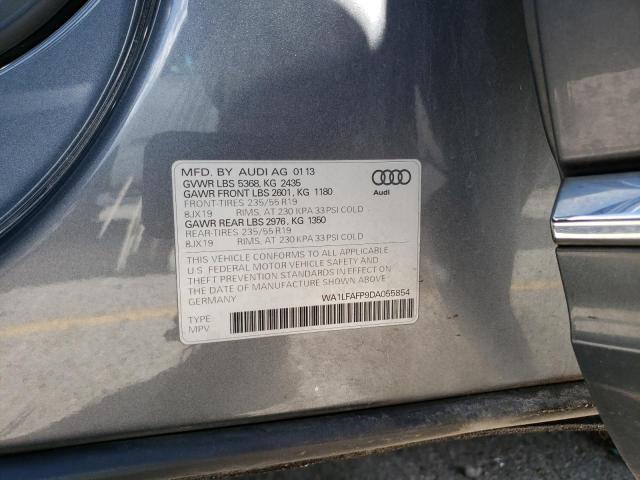 Photo 12 VIN: WA1LFAFP9DA055854 - AUDI Q5 PREMIUM 