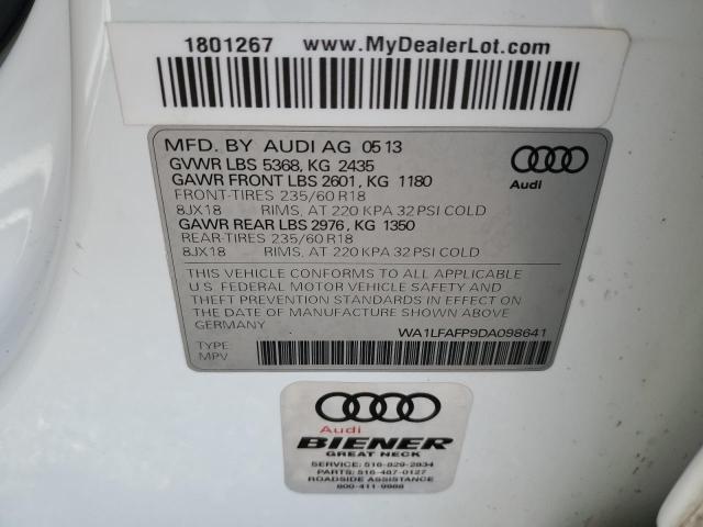 Photo 12 VIN: WA1LFAFP9DA098641 - AUDI Q5 PREMIUM 