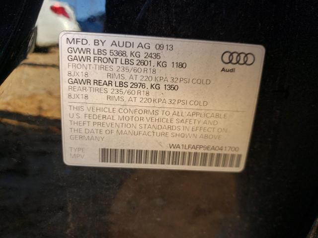 Photo 9 VIN: WA1LFAFP9EA041700 - AUDI Q5 PREMIUM 