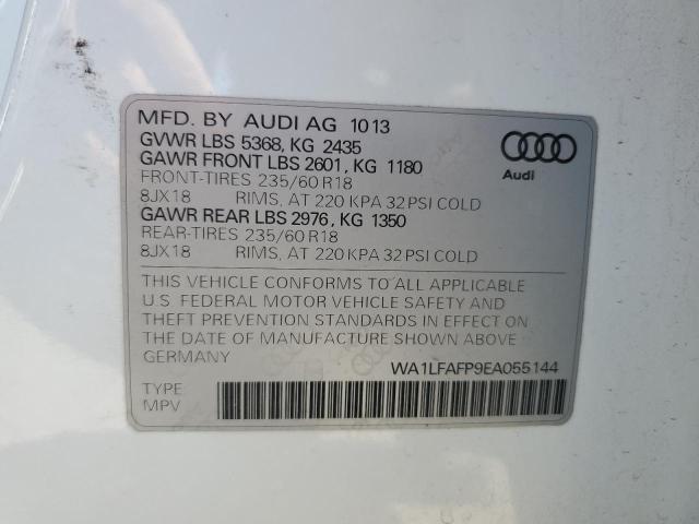 Photo 12 VIN: WA1LFAFP9EA055144 - AUDI Q5 PREMIUM 