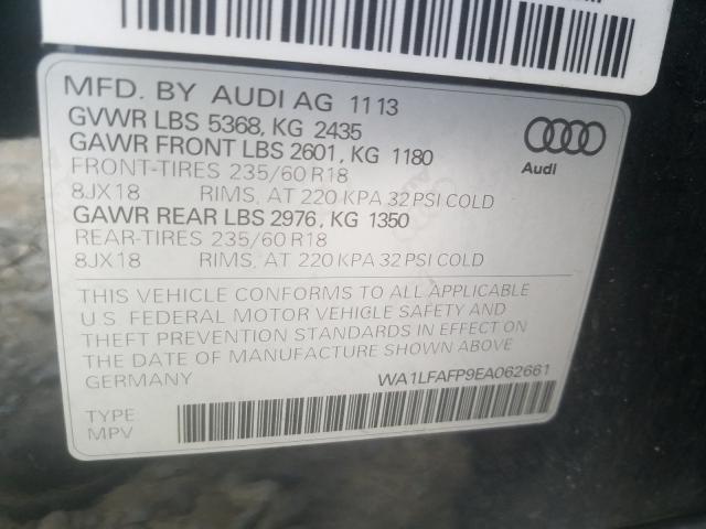 Photo 9 VIN: WA1LFAFP9EA062661 - AUDI Q5 