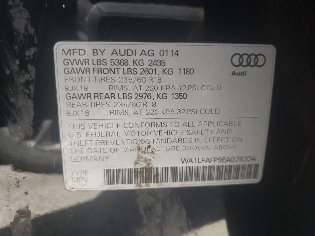 Photo 9 VIN: WA1LFAFP9EA076334 - AUDI Q5 