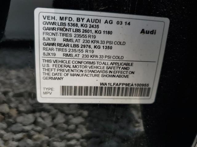 Photo 12 VIN: WA1LFAFP9EA100955 - AUDI Q5 