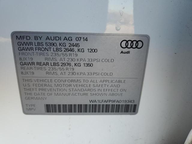 Photo 12 VIN: WA1LFAFP9FA019343 - AUDI Q5 PREMIUM 