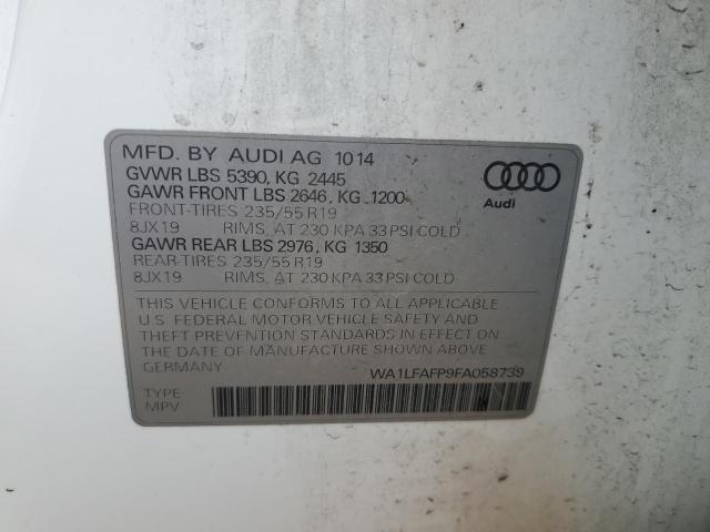 Photo 11 VIN: WA1LFAFP9FA058739 - AUDI Q5 