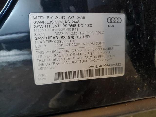 Photo 12 VIN: WA1LFAFP9FA125582 - AUDI Q5 PREMIUM 