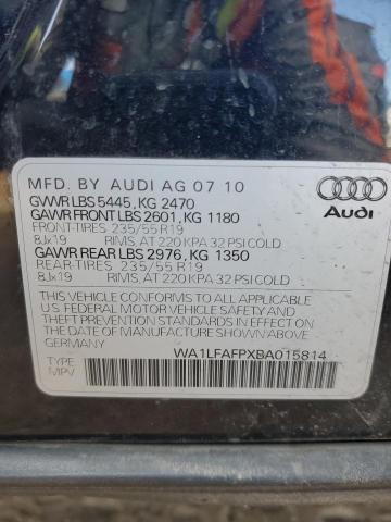 Photo 12 VIN: WA1LFAFPXBA015814 - AUDI Q5 