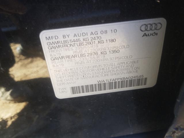 Photo 9 VIN: WA1LFAFPXBA024545 - AUDI Q5 PREMIUM 