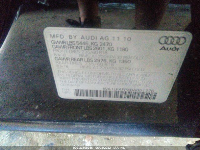 Photo 8 VIN: WA1LFAFPXBA051776 - AUDI Q5 