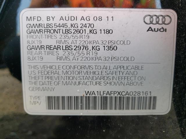 Photo 9 VIN: WA1LFAFPXCA028161 - AUDI Q5 PREMIUM 