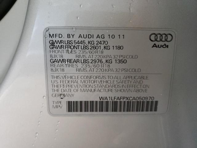 Photo 12 VIN: WA1LFAFPXCA050970 - AUDI Q5 