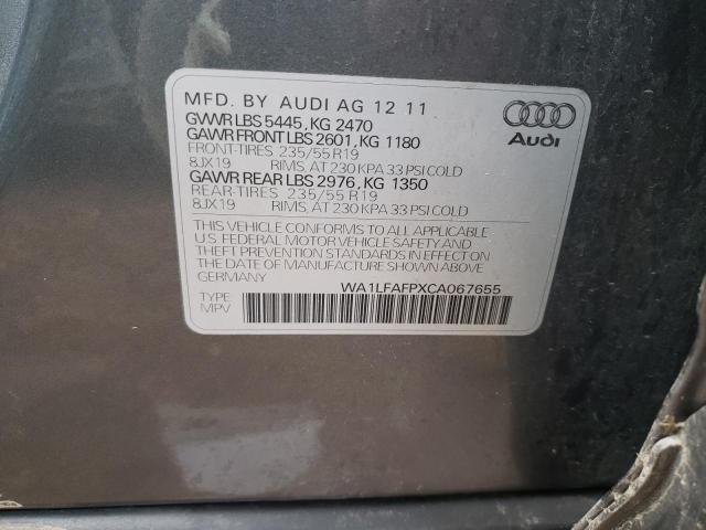 Photo 11 VIN: WA1LFAFPXCA067655 - AUDI Q5 