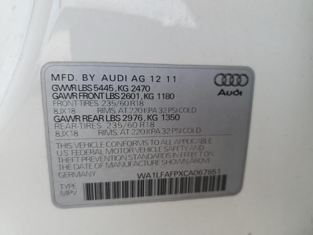 Photo 12 VIN: WA1LFAFPXCA067851 - AUDI Q5 