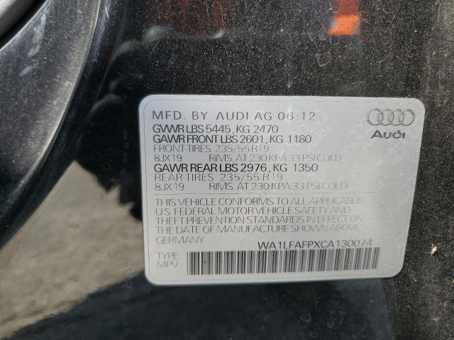 Photo 12 VIN: WA1LFAFPXCA130074 - AUDI Q5 PREMIUM 