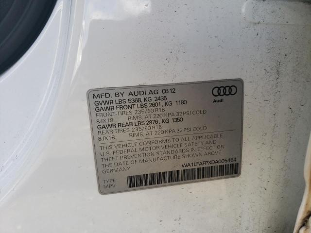 Photo 11 VIN: WA1LFAFPXDA005464 - AUDI Q5 PREMIUM 