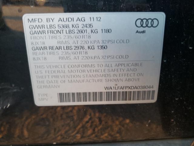 Photo 9 VIN: WA1LFAFPXDA038044 - AUDI Q5 PREMIUM 