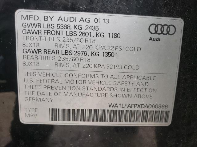 Photo 9 VIN: WA1LFAFPXDA060366 - AUDI Q5 PREMIUM 