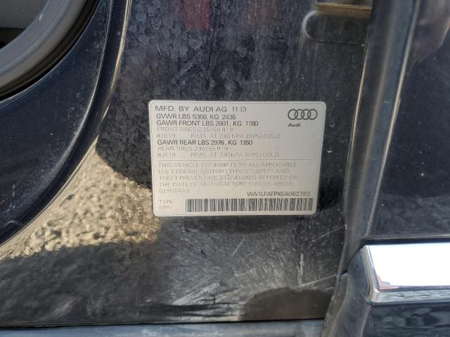 Photo 12 VIN: WA1LFAFPXEA062782 - AUDI Q5 PREMIUM 