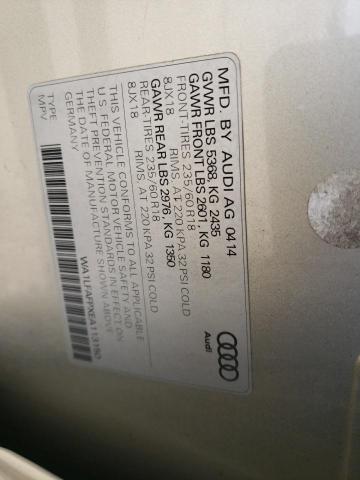 Photo 11 VIN: WA1LFAFPXEA113150 - AUDI Q5 