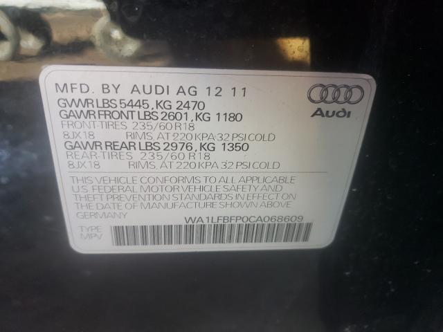 Photo 9 VIN: WA1LFBFP0CA068609 - AUDI Q5 