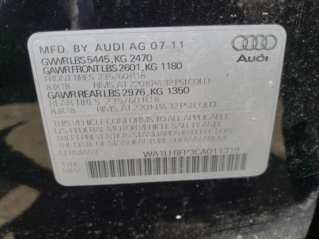 Photo 9 VIN: WA1LFBFP3CA011319 - AUDI Q5 PREMIUM 