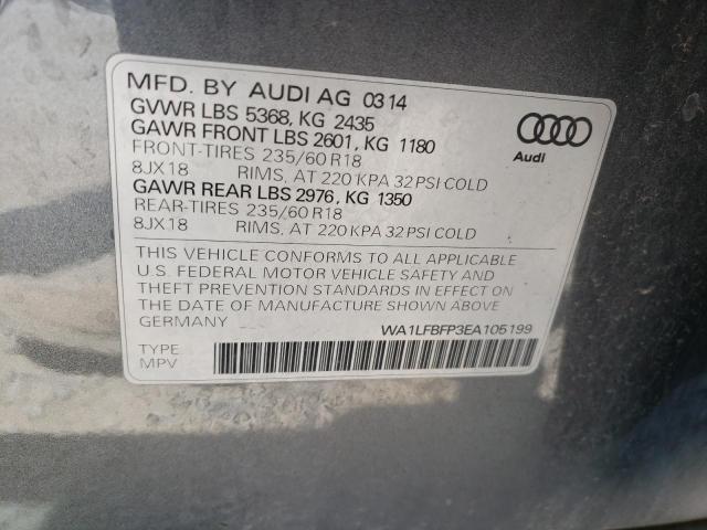 Photo 9 VIN: WA1LFBFP3EA105199 - AUDI Q5 PREMIUM 