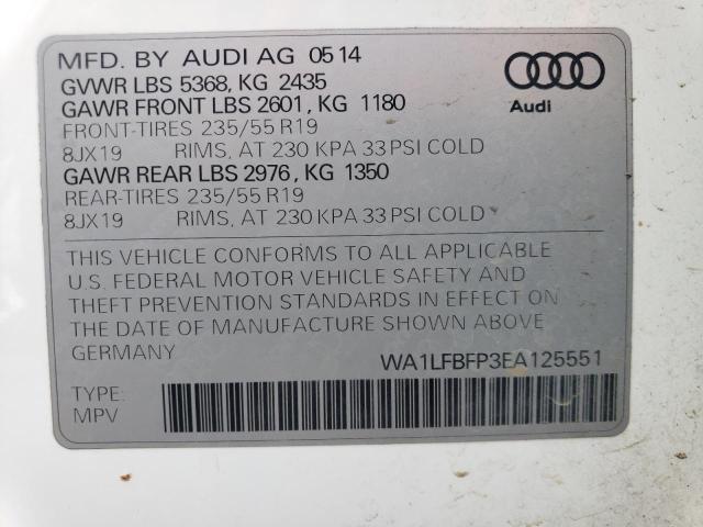 Photo 11 VIN: WA1LFBFP3EA125551 - AUDI Q5 