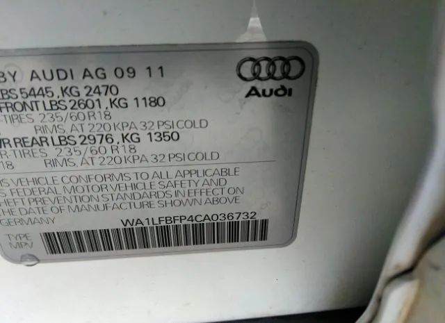 Photo 8 VIN: WA1LFBFP4CA036732 - AUDI Q5 