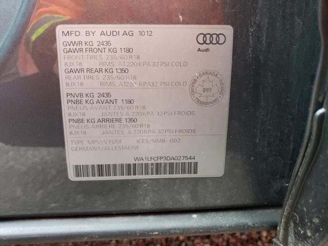 Photo 12 VIN: WA1LFCFP3DA027544 - AUDI Q5 