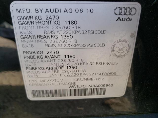 Photo 12 VIN: WA1LFCFP4BA005940 - AUDI Q5 