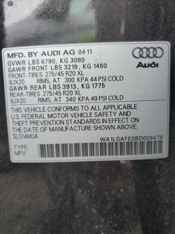 Photo 12 VIN: WA1LGAFE0BD009479 - AUDI Q7 PREMIUM 