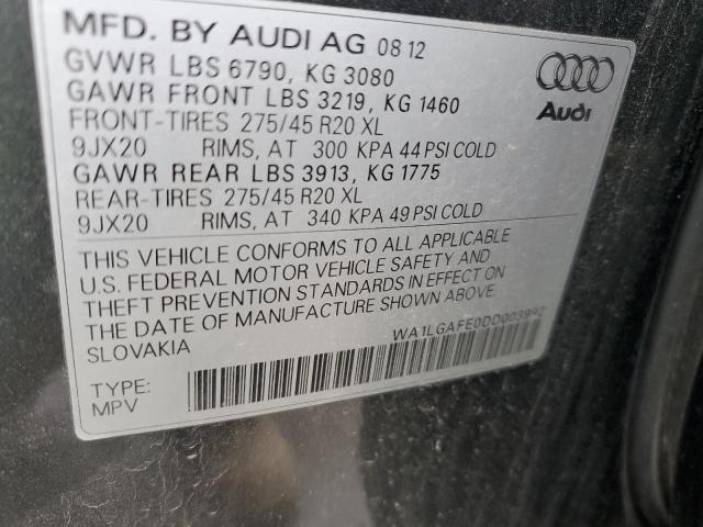 Photo 12 VIN: WA1LGAFE0DD003992 - AUDI Q7 