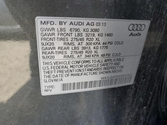 Photo 11 VIN: WA1LGAFE0DD013521 - AUDI Q7 PREMIUM 