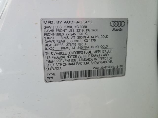 Photo 9 VIN: WA1LGAFE0DD015186 - AUDI Q7 