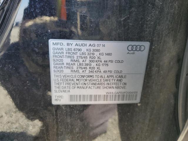 Photo 12 VIN: WA1LGAFE0FD004109 - AUDI Q7 