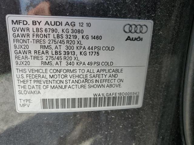 Photo 12 VIN: WA1LGAFE1BD005943 - AUDI Q7 