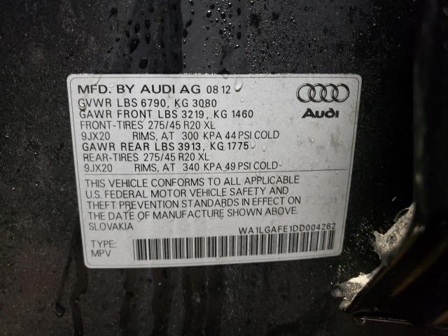 Photo 9 VIN: WA1LGAFE1DD004262 - AUDI Q7 PREMIUM 